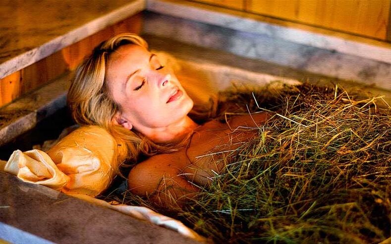 Λουτρό με βότανα για την αυχενική οστεοχονδρωσία