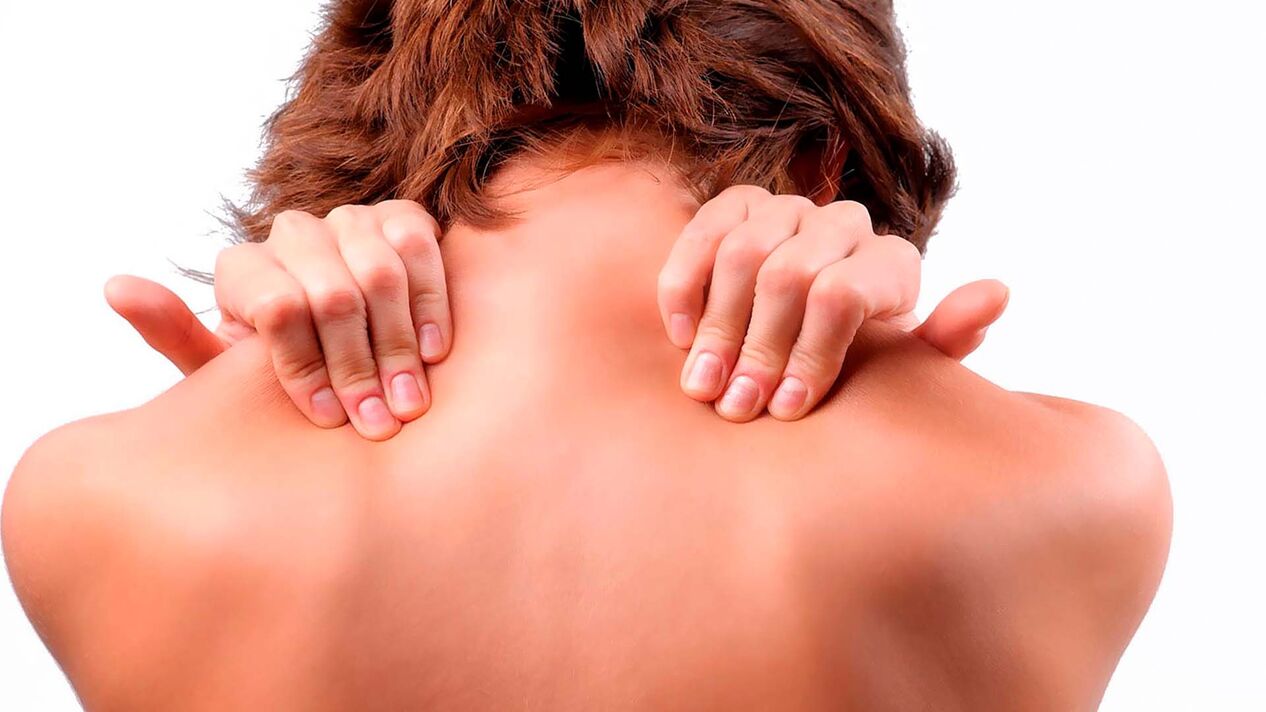 Πόνος στην αυχενική οστεοχονδρωσία